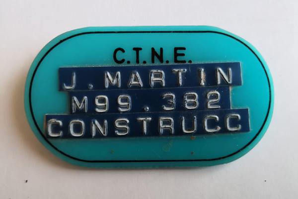 Chapa Identificativa (Construcciones)